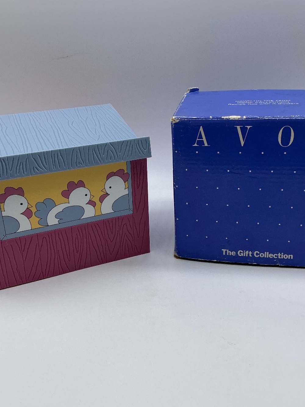 Avon Recipe Box Down on The Farm